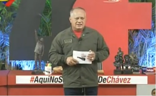 VENEZUELA: Diosdado Cabello advierte Maduro no renunciará, ni habrá comicios