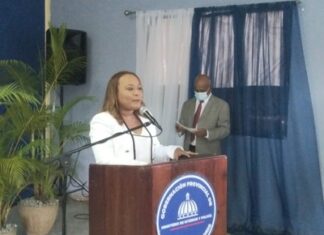Gobernadora San Pedro de macoris rinde cuentas primer año de gestion.