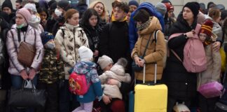 Ucranianos han huído durante la invasión rusa supera 4 millones