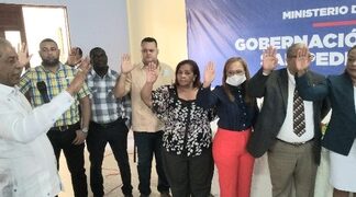 Juramentan a voceros del Gobierno en S.P.M.