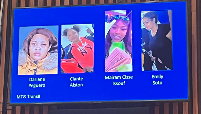 La Policía de Nueva York identifica a cuatro mujeres de la pandilla “duendes verdes” que atacó a usuarias del metro