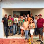 EL SINDICO DEL PUERTO ENTREGO LAS LLAVES DE LA CIUDAD A RAFAELA PAULINO. FELIX ANTONIO DE LA ROSA Y RAMON GOMEZ.