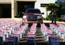 PERAVIA: Ocupan 1.4 toneladas cocaína y apresan a 4 hombres