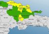 Colocan en alerta 11 provincias dominicanas por aumento lluvias