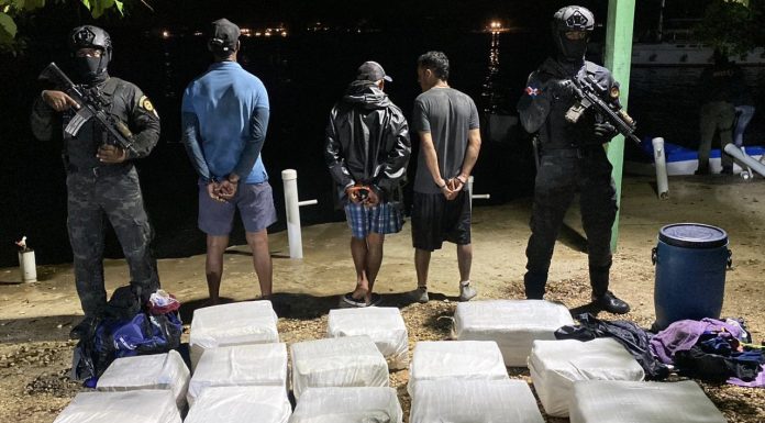 Ocupan 322 paquetes cocaína y marihuana; detienen 3 hombres