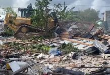 Más 300 edificaciones han sido demolidas en Mata Mosquito