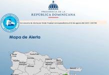 Alerta verde contra inundaciones para el Gran Santo Domingo y otras tres provincias