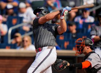 Alonso conecta su jonrón 250 en victoria 12-6 Mets sobre Giants