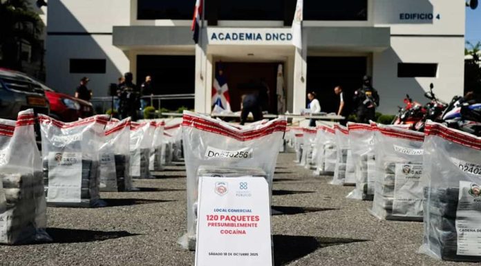 DNCD: Cargamento incautado en La Altagracia es cocaína; tuvo un peso de más de 600 kilogramos