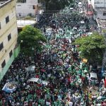 Miles acompañaron a Leonel en marcha contra carestía de vida