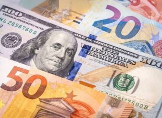 Dólar subió 9 cts. y era vendido a $58.92; el euro sigue a $69.81