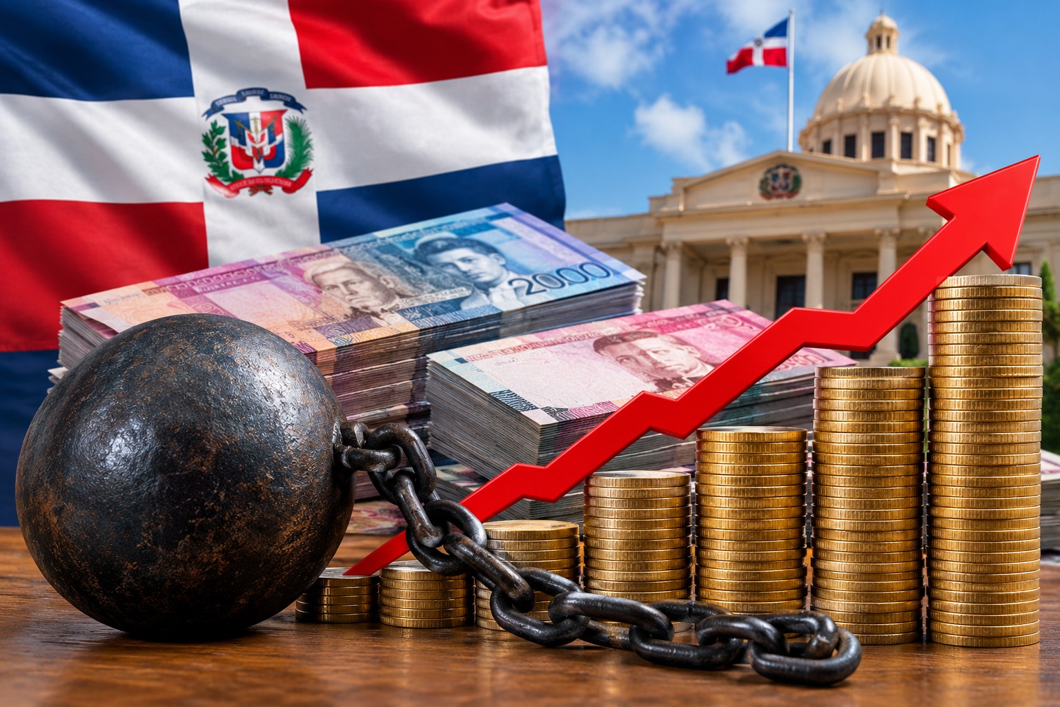 Actual Gobierno registra el más alto aumento deuda pública RD imagen